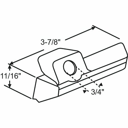 STRYBUC LH Square Operator Cover 36-201LH